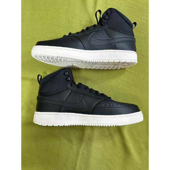 Nike Men's Court Vision Mid Winter DR7882-002 Black Sz 11 - Picture 4 of 7